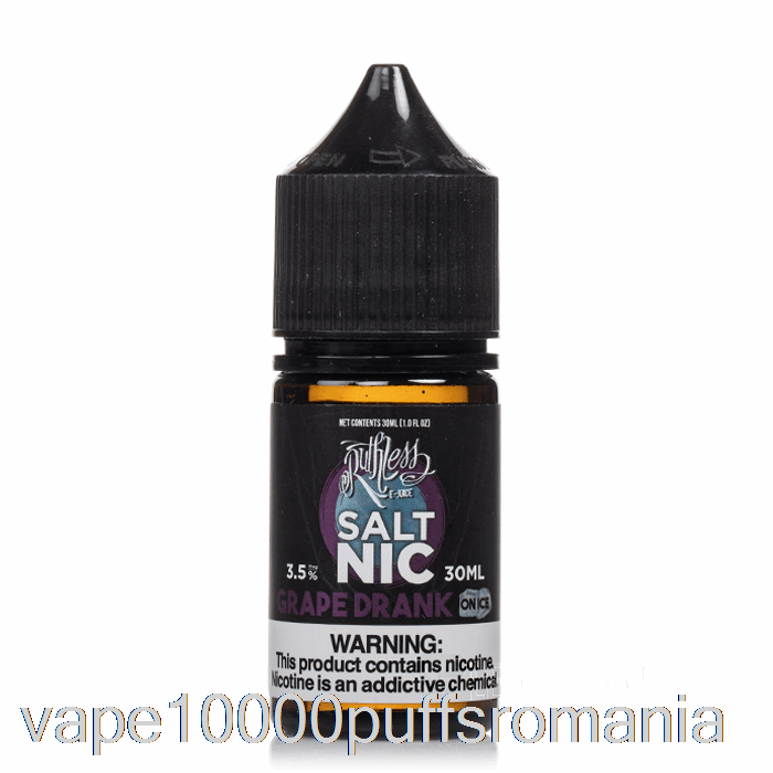 Vape Romania Struguri Băut Pe Gheață - Sare Nemilos - 30ml 50mg